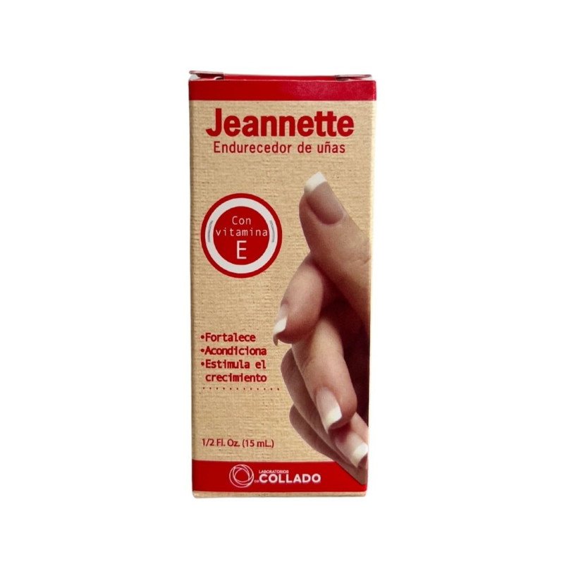 Jeannette Nail Hardener Vitamin E (0.5oz) 15mL -5663
